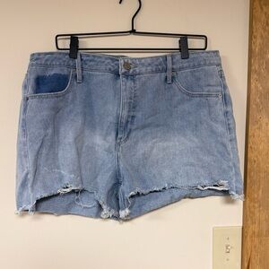 Time and True Denim Blue Women's Shorts